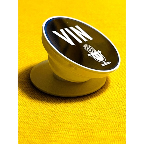 Vin Scully Dodgers Pop Up Phone Accessory With Super Sticky Glue - Picture 3 of 5